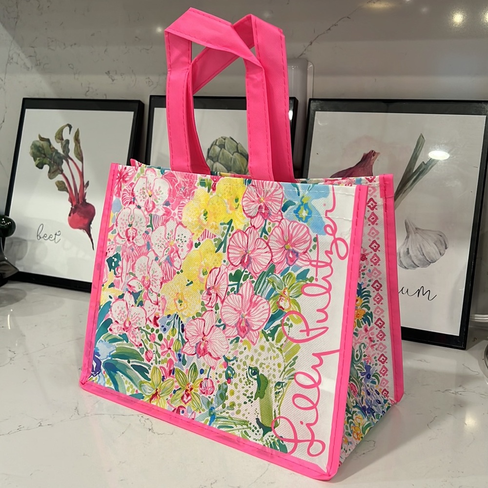Lilly Pulitzer shopping bag